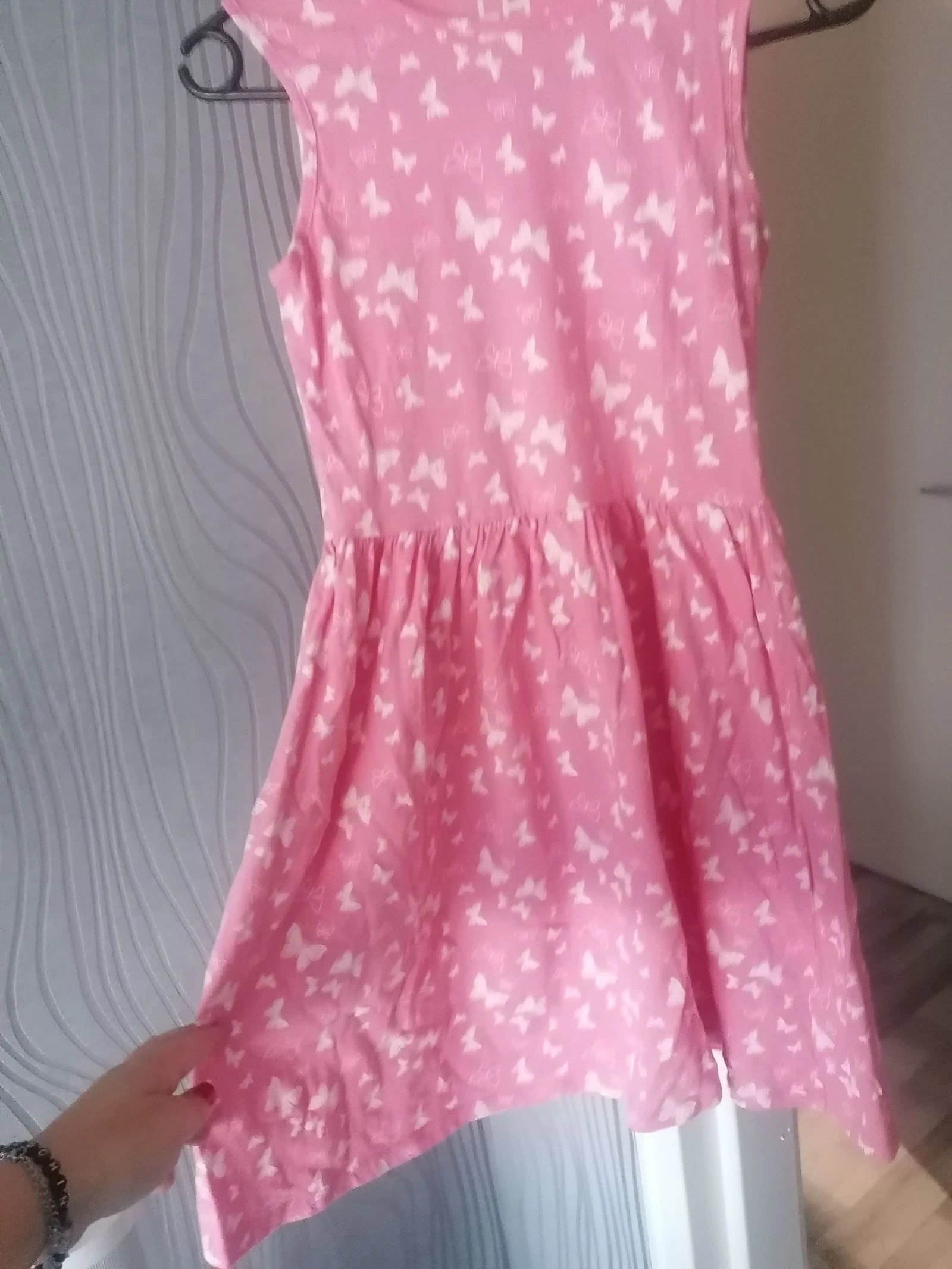 Vestido rosa de mariposa talla 12 años 👧🏻 – photo 2